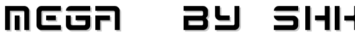 MEGA! by shkDEZIGN font